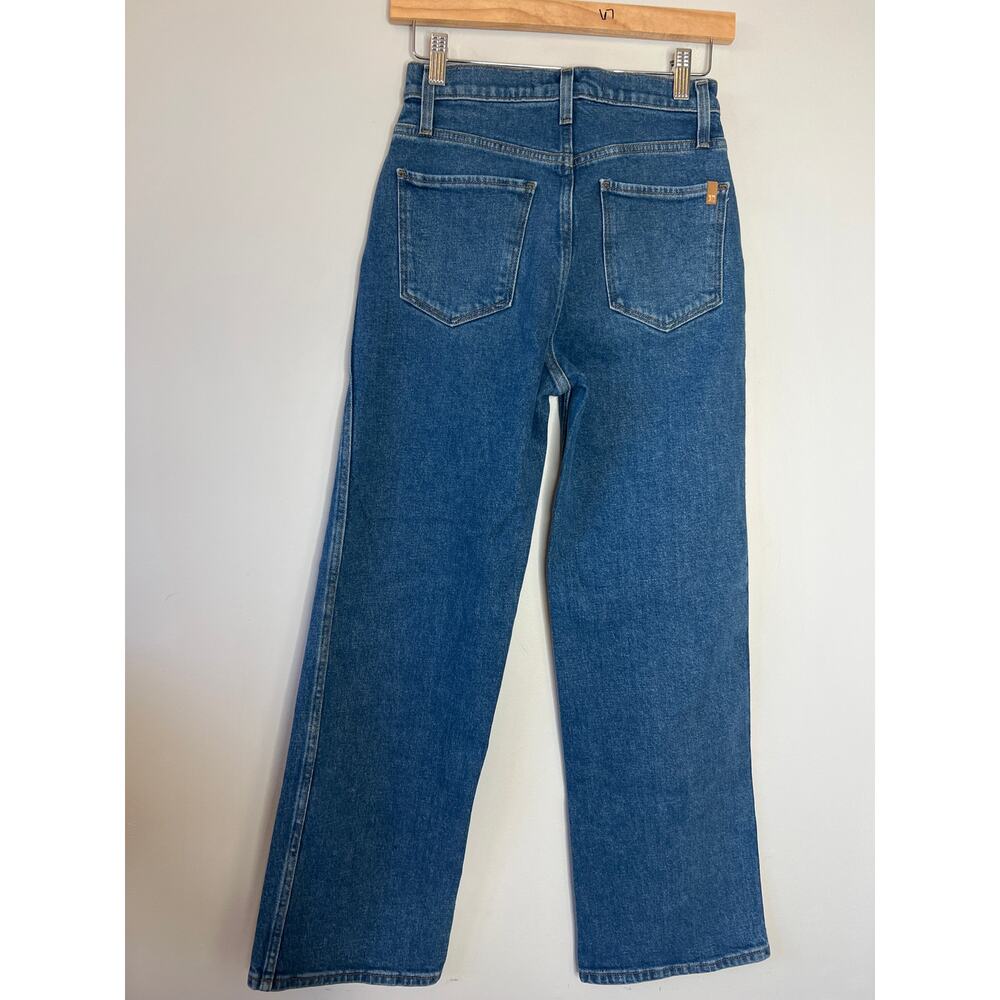 NEW Joe’s Jeans Blake High Rise Wide Leg Cropped Jeans Blue Midwash Size: 25 - Picture 5 of 7